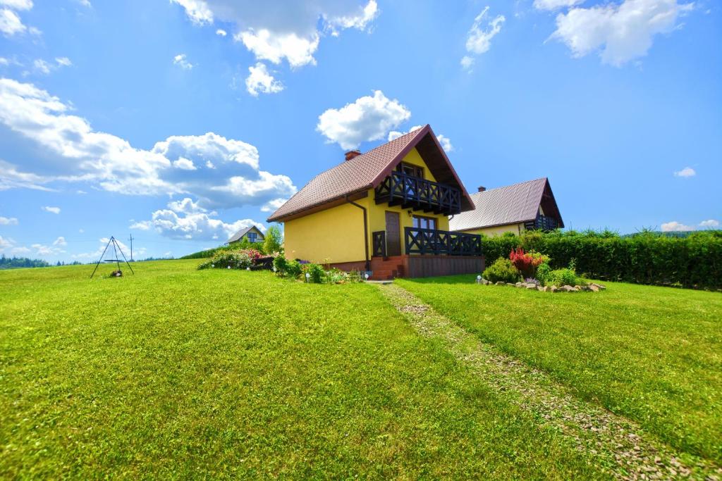 Vonkajšia záhrada v ubytovaní Domek u Mirosi