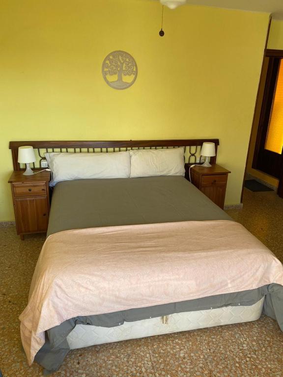 Postel nebo postele na pokoji v ubytování Ático PEÑISCOLA HOME VT-40139-CS ETXIELACASA