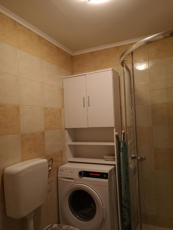Koupelna v ubytování Apartman Sana