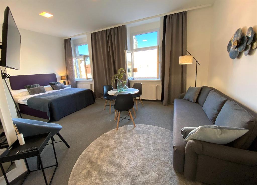 Apartments DOLAC Zagreb - King Studio Avec Canapé-lit