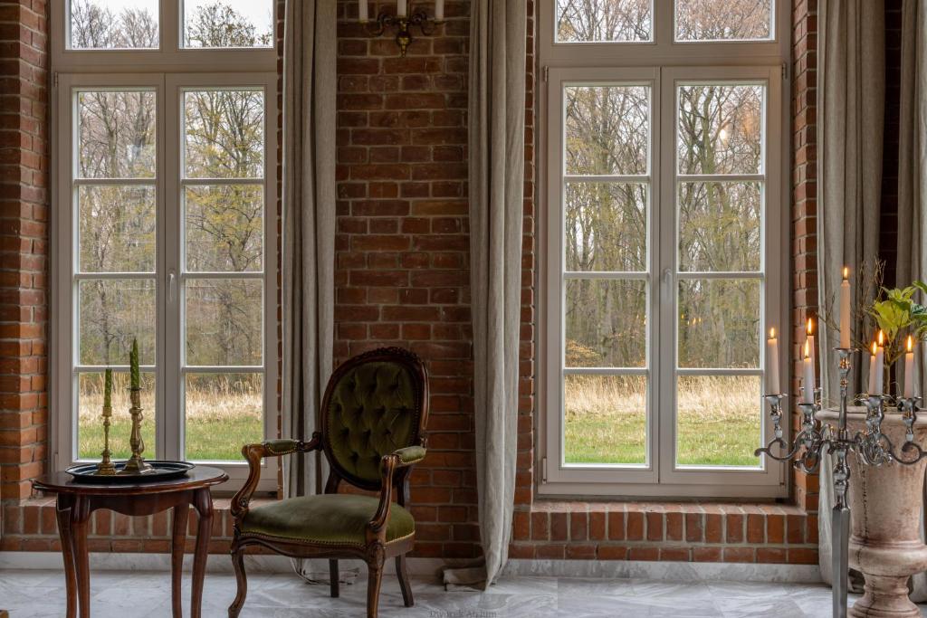 Posedenie v ubytovaní Dworek Atrium
