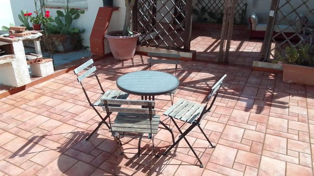 A balcony or terrace at Alla Busiata
