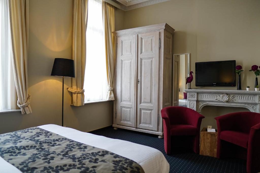 Hotel de Flandre Ghent - Resim 42