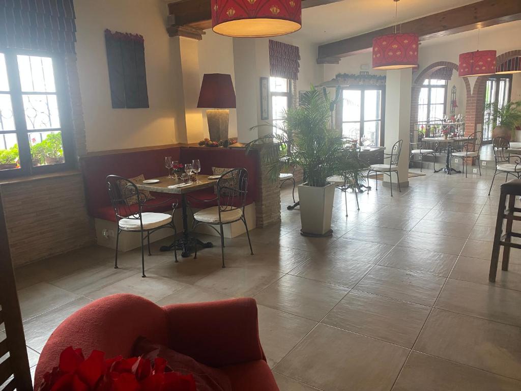 Posezení v ubytování Hostal Avalon