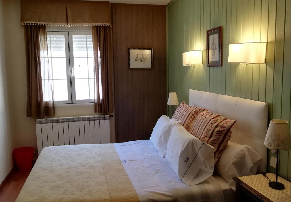 Postel nebo postele na pokoji v ubytování Hostal Martin - Sanabria