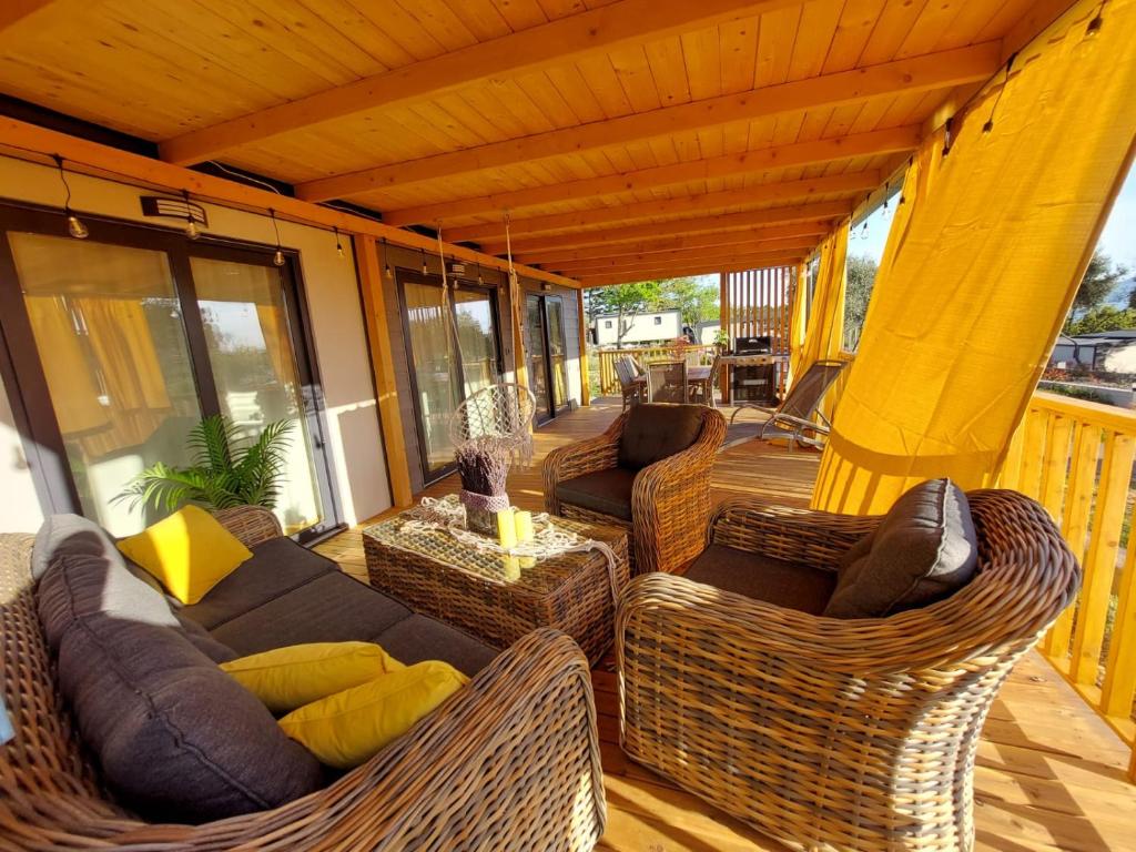 Posezení v ubytování MiraMa MobileHome