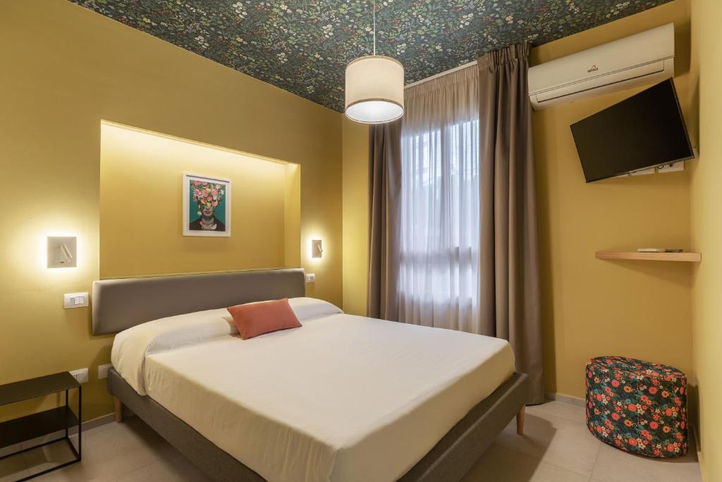 Posteľ alebo postele v izbe v ubytovaní Taormina Town - Guesthouse Sicily
