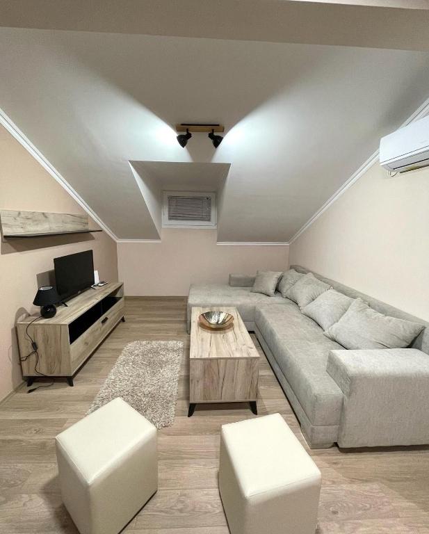 TV a/nebo společenská místnost v ubytování Vivko Apartments
