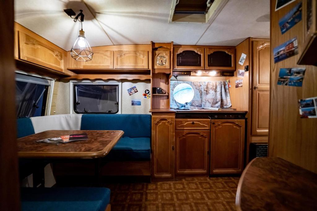 Kuchyň nebo kuchyňský kout v ubytování daheim Triberg
