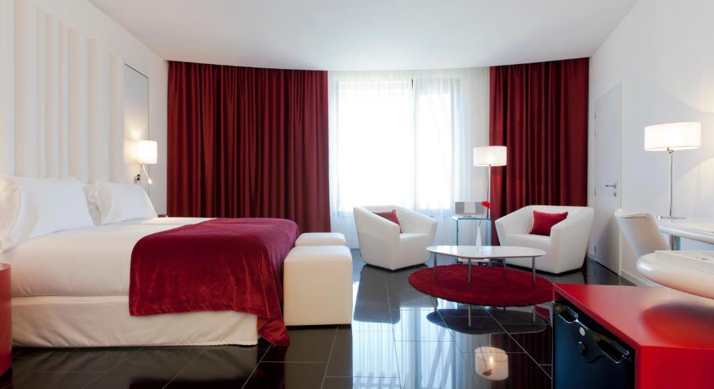 אזור ישיבה ב-Hotel Porta Fira 4* Sup