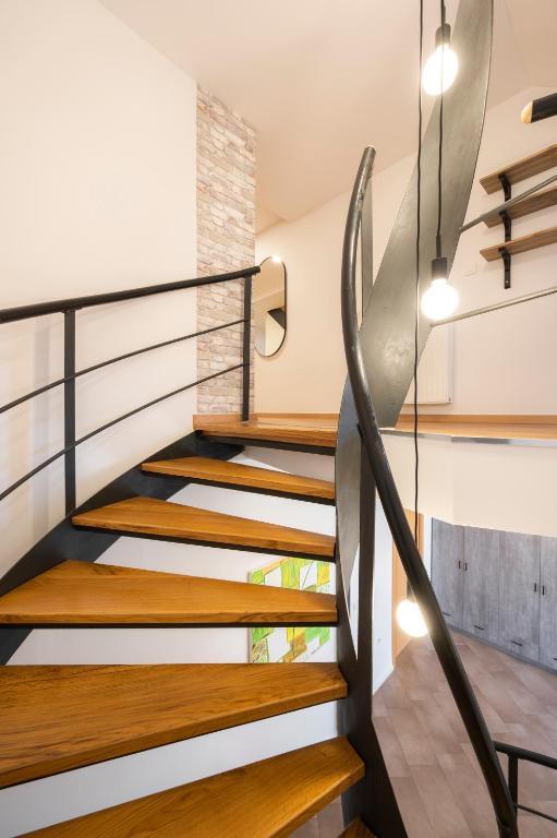 Postel nebo postele na pokoji v ubytování GrosAlp apartments