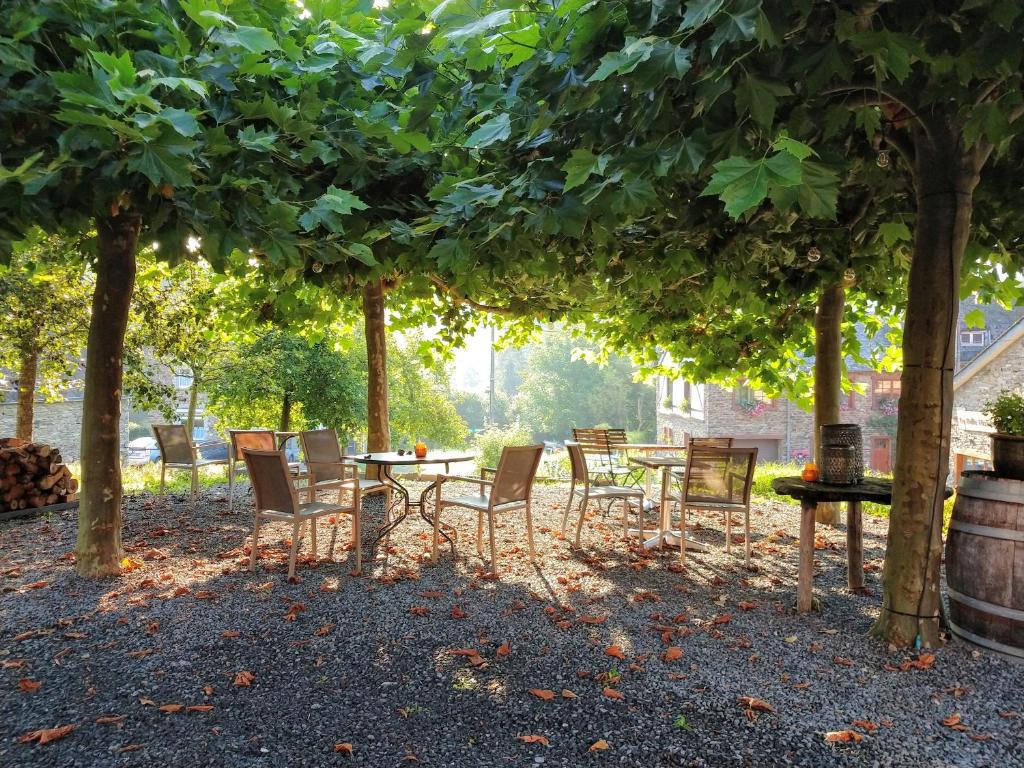 Zahrada ubytování B&B La Belle Histoire Laforêt