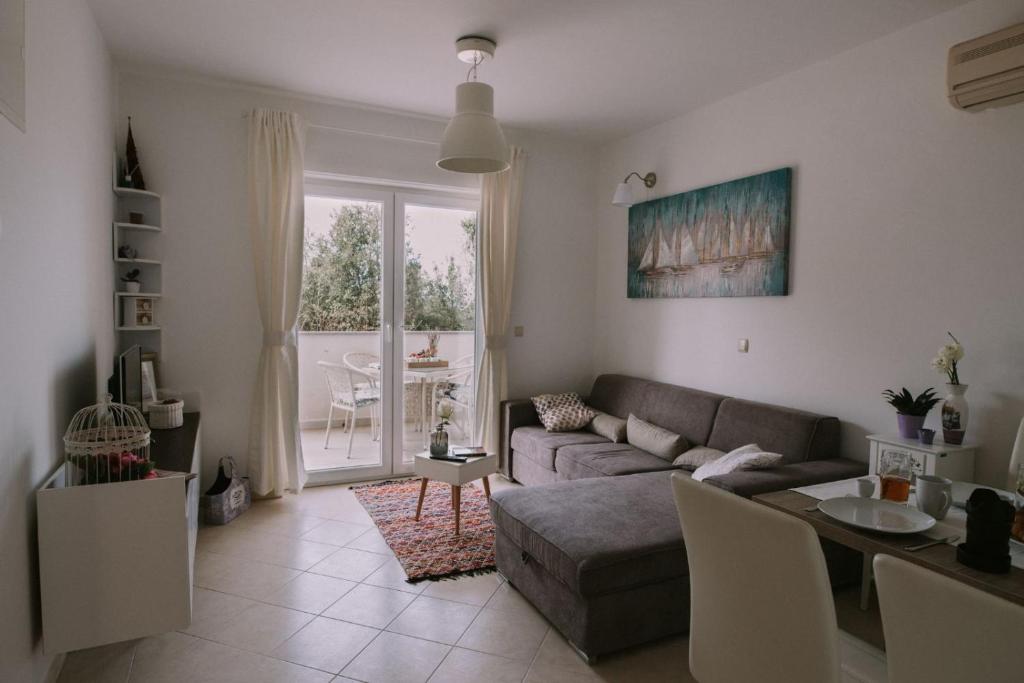 Posedenie v ubytovaní Apartman Garden