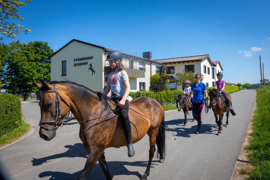 Hosté ubytování Pferdehof Bischof
