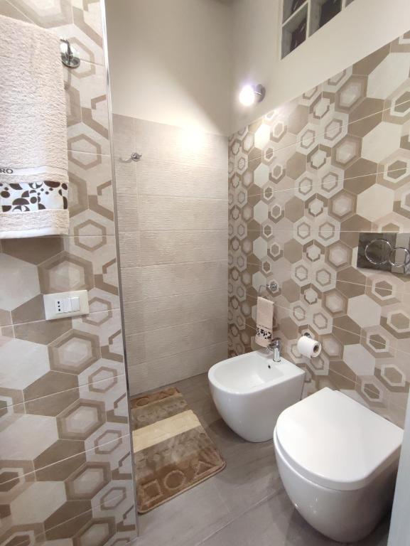 Kúpeľňa v ubytovaní Casa Violetta