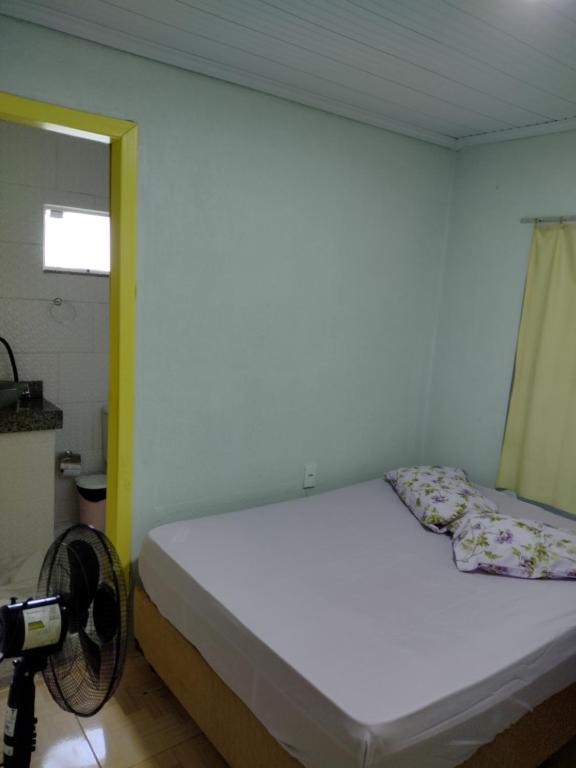 Postel nebo postele na pokoji v ubytování Pousada Shalom