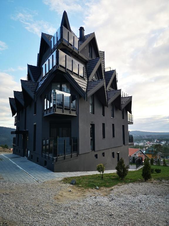 Budova, kde se apartmán nachází