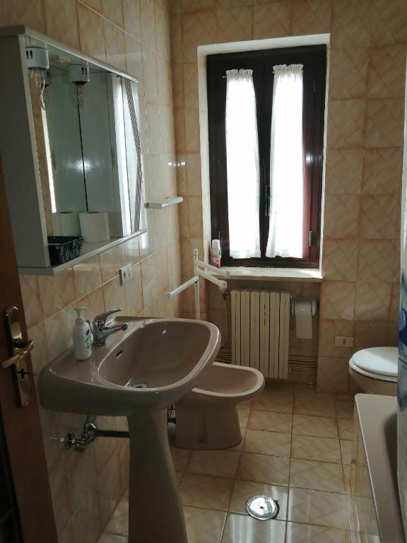 Koupelna v ubytování Casa Vacanze LIBECCIO Free private parking