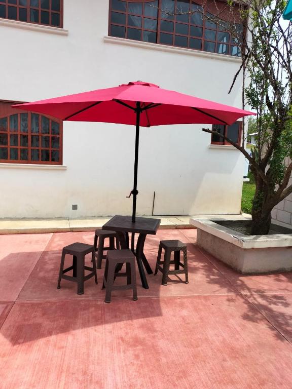 Patio nebo venkovní prostory v ubytování VILLAZOL CABAÑAS