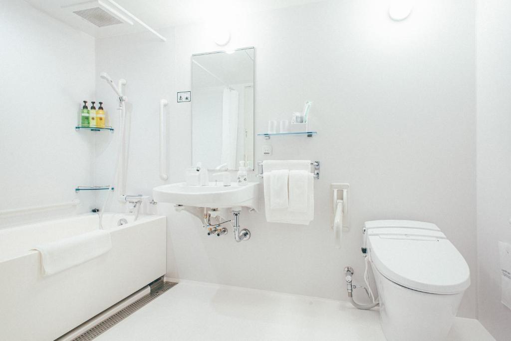 ห้องน้ำของ Hotel Kuretakeso Takayama Ekimae