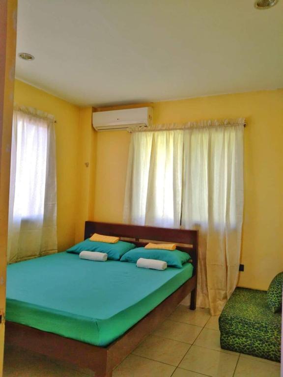 Uma cama ou camas num quarto em D downhill'Place