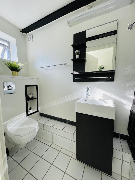 Koupelna v ubytování aday - Central Charming Apartment with Terrace