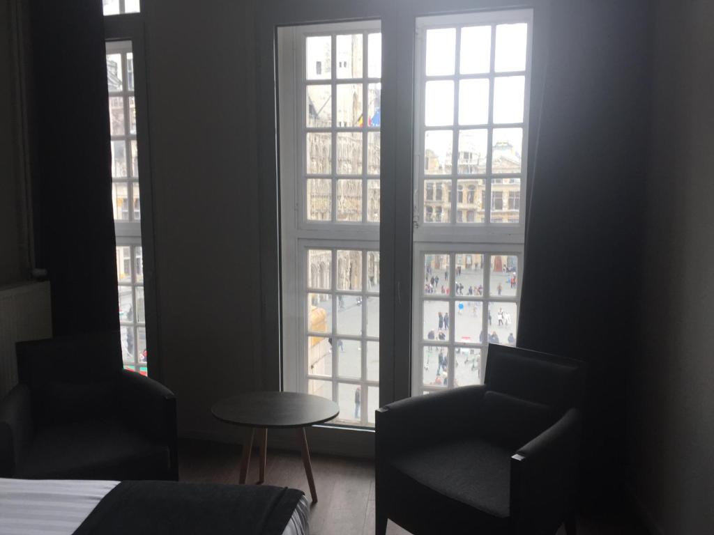 Posezení v ubytování Résidence-Hotel Le Quinze Grand Place Brussels