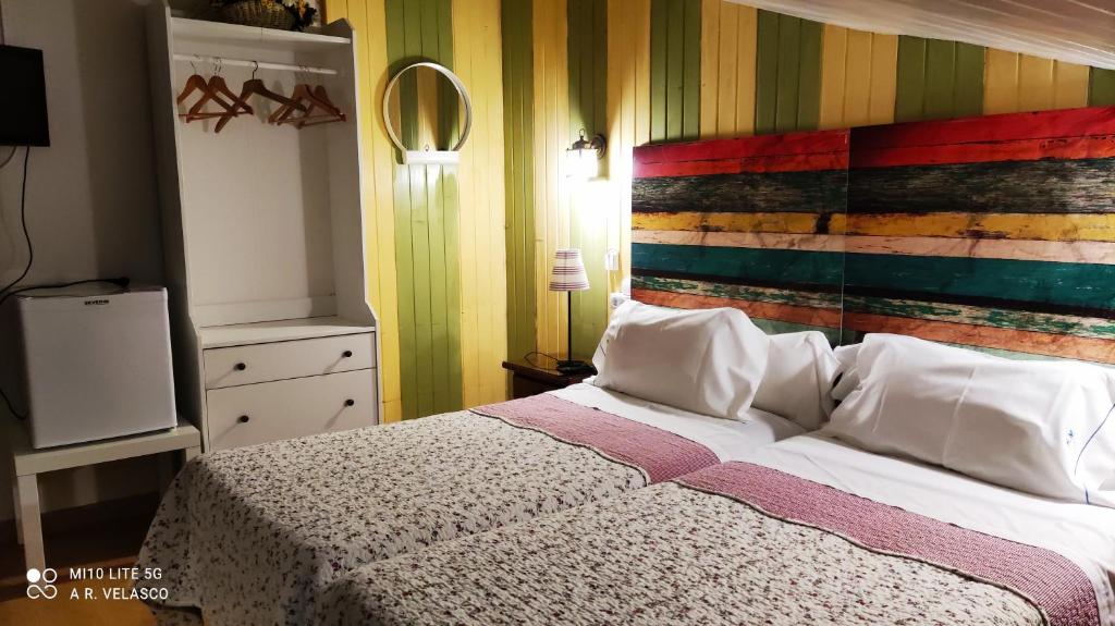 Postel nebo postele na pokoji v ubytování Hostal Martin - Sanabria