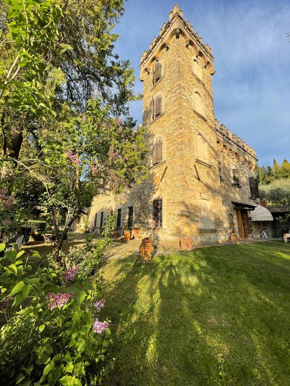 Vonkajšia záhrada v ubytovaní CASA LA TORRE un castello alle porte di Firenze