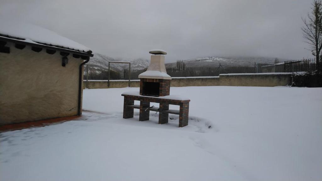 El Mirador del Hayedo during the winter