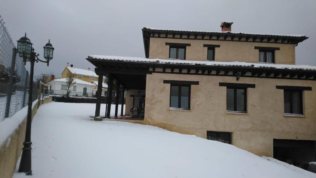 El Mirador del Hayedo during the winter