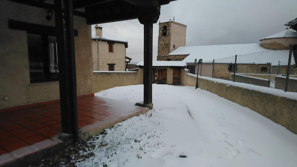 El Mirador del Hayedo during the winter