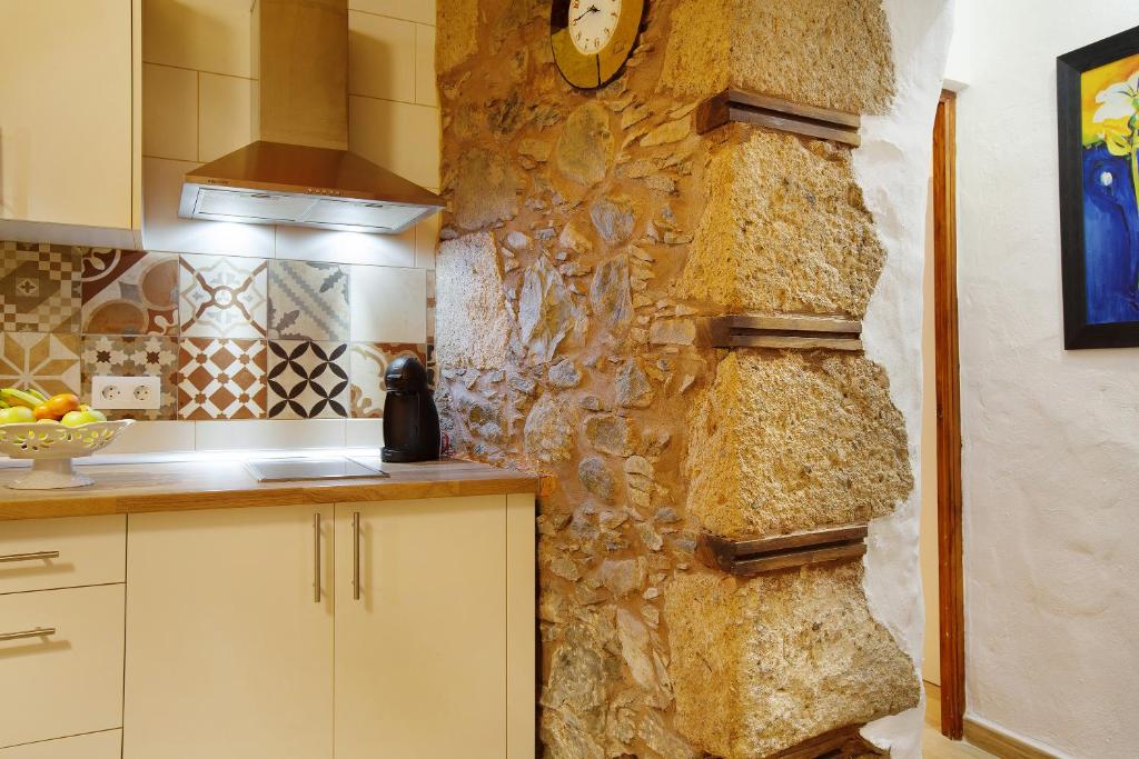 A kitchen or kitchenette at Casa Mamayana