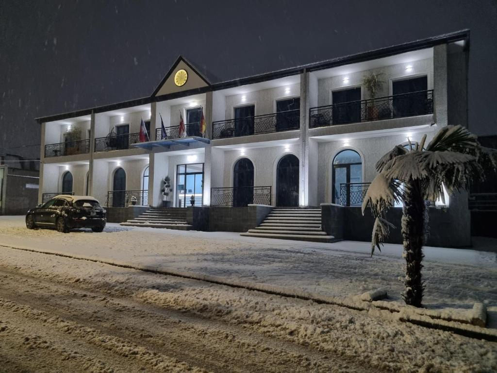 Budova, kde se hotel nachází