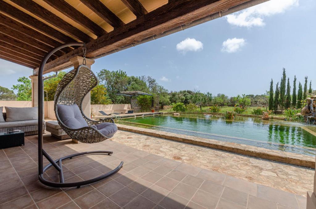 Fotografie z fotogalerie ubytování YourHouse Na Clavet, finca with natural pool near Cala D'Or v destinaci Santanyi