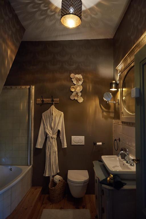 Koupelna v ubytování B&B Pura Vista