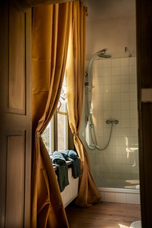 Koupelna v ubytování B&B Pura Vista