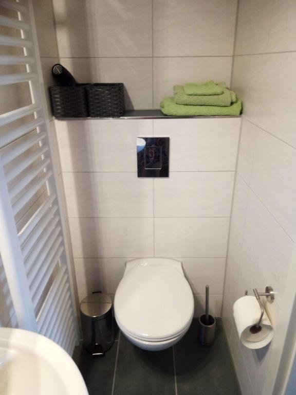 Koupelna v ubytování Kleines Nest