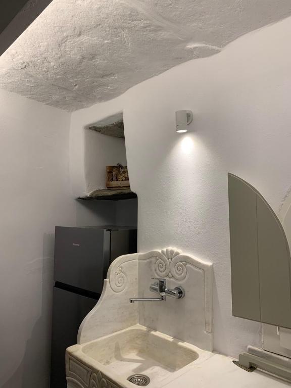 Koupelna v ubytování Serenity Living Platia, Tinos