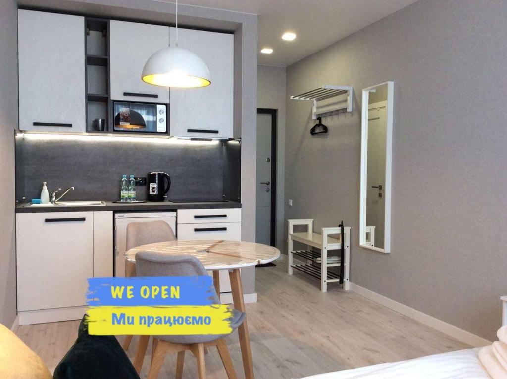 Køkken eller tekøkken på Smart Studio Galaxy 2 floor