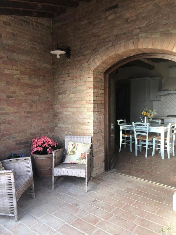 Posedenie v ubytovaní La casina di Helen