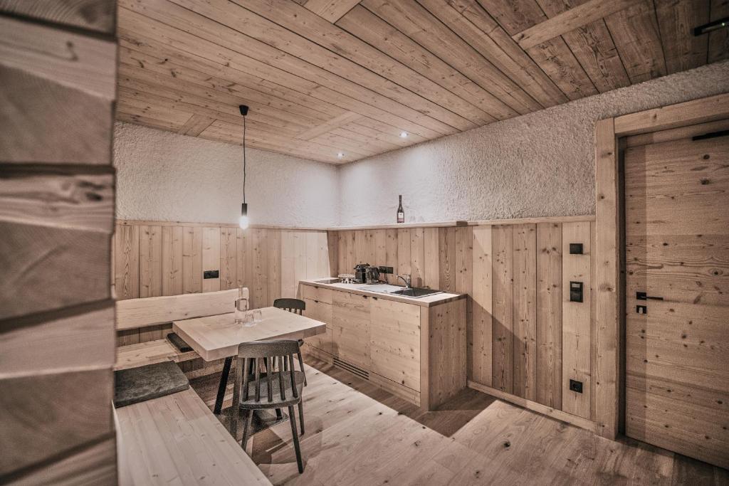 Kuchyň nebo kuchyňský kout v ubytování Tenne Lodges
