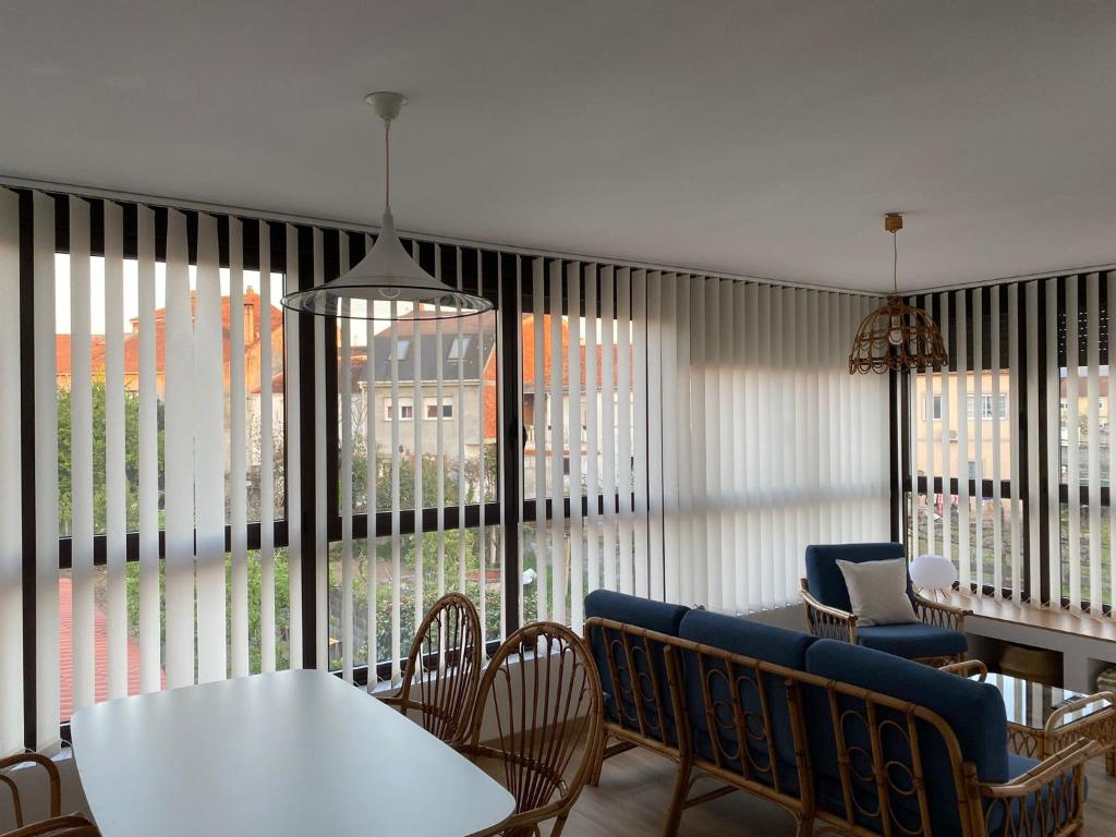 Posedenie v ubytovaní Casa Morín, apartamento Ribeira Sacra