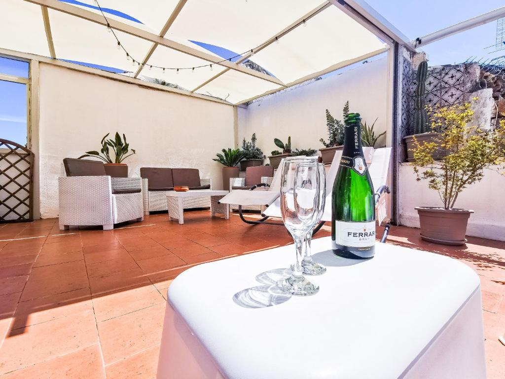 Posedenie v ubytovaní Casa Ciuri