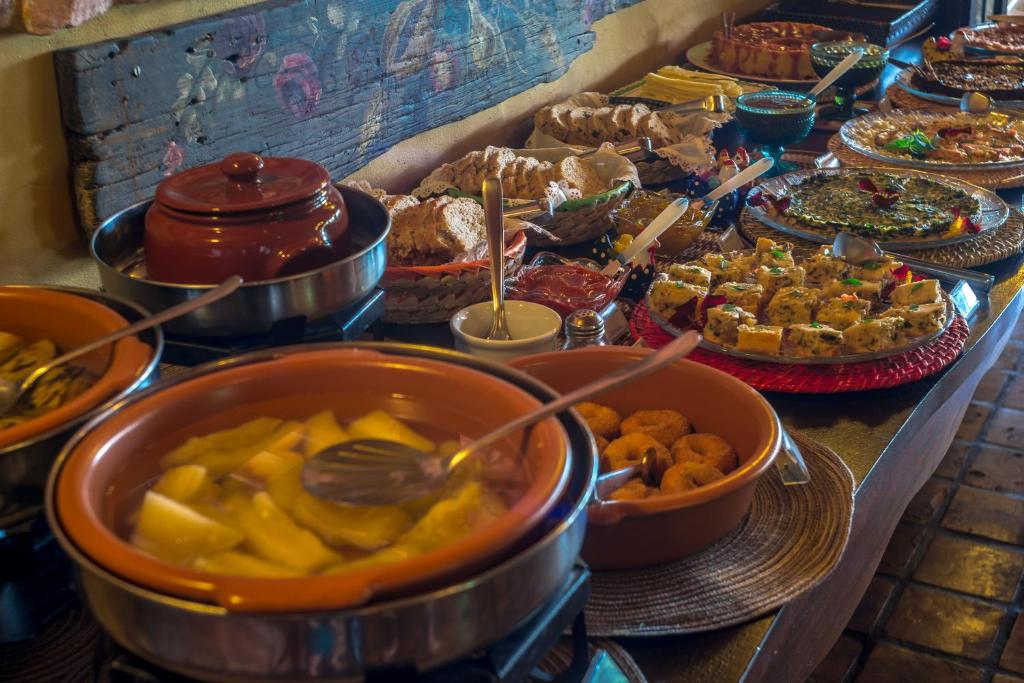 Comida in lodge ou em algum lugar perto