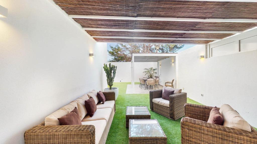 Posezení v ubytování VILLA ANIL Lanzarote