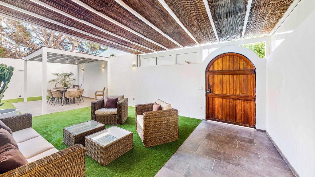 Posezení v ubytování VILLA ANIL Lanzarote
