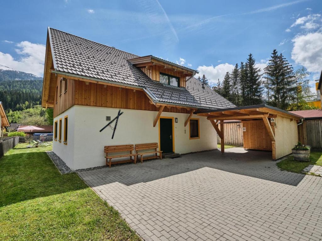 Budova, v ktorej sa horská chata nachádza