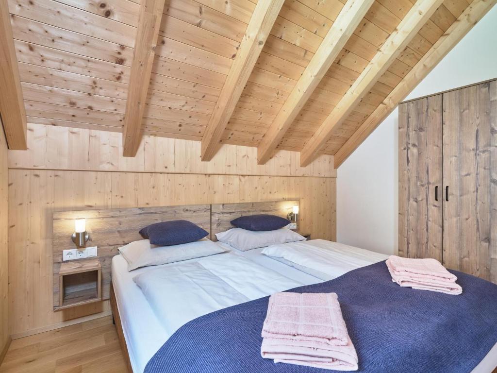 Posteľ alebo postele v izbe v ubytovaní Murtal Chalet