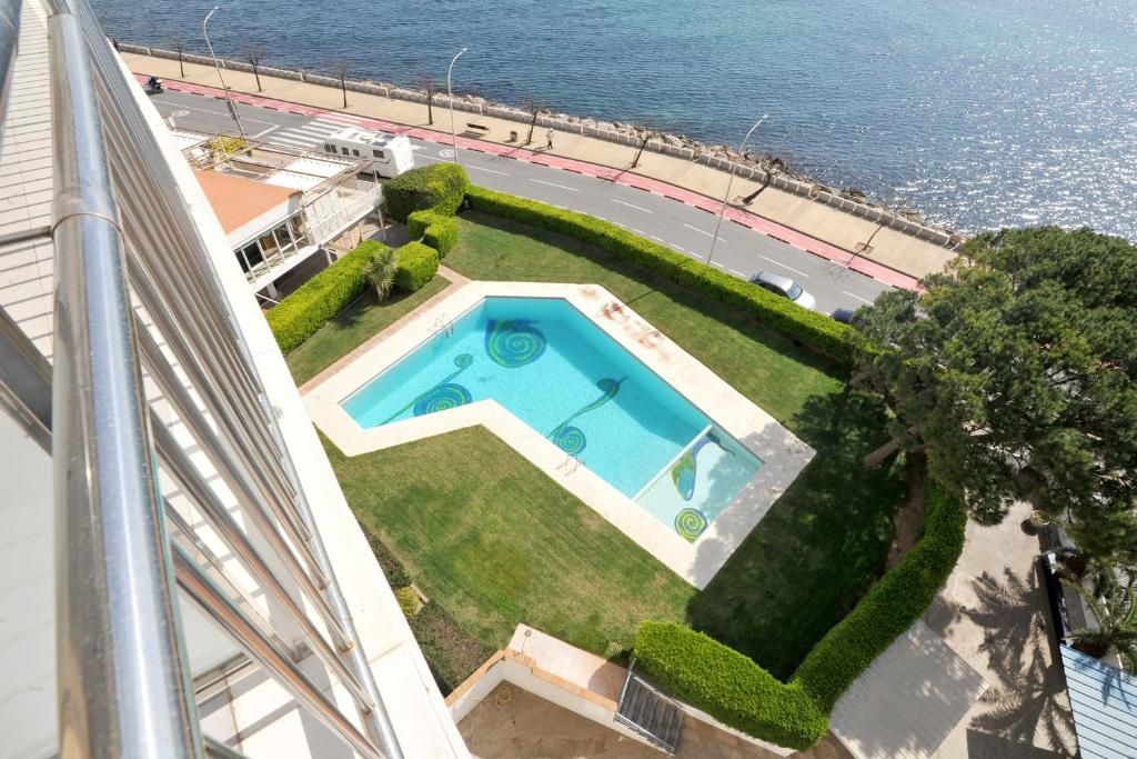 The swimming pool at or close to MARSOL